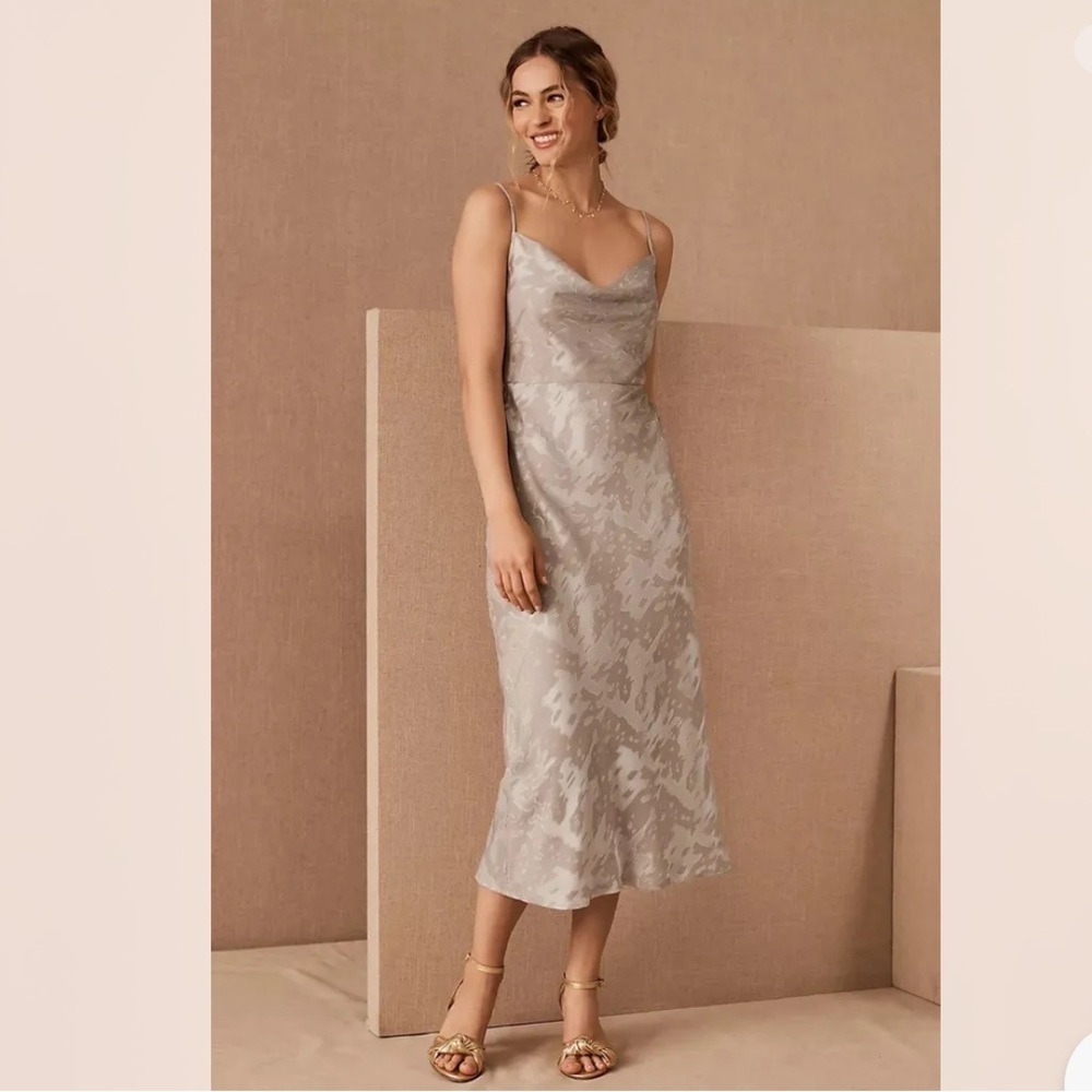NWOT Anthropologie BHLDN Hutch Kinsey Midi Dress Size 10
